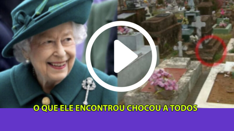 Pela primeira vez homem visita TÚMULO da Rainha Elizabeth II, mas ao lado do caixão o que chamou a atenção foi outra coisa; veja o vídeo